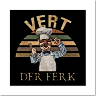 vert der ferk Posters and Art